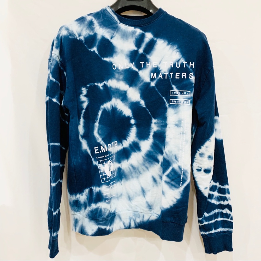 H&M Men’s Tie-Dye Statement Sweatshirt XS